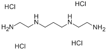 1,3-PROPANEDIAMINE,N,N'-BIS(2-AMINOETHYL), TETRAHYDROCHLORIDE Struktur