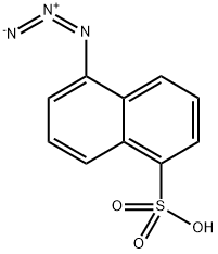 1-azidonaphthalene-5-sulfonate Structure