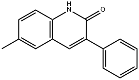 6-METHYL-3-PHENYL-2-QUINOLINOL 结构式