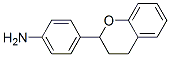 Benzenamine, 4-(3,4-dihydro-2H-1-benzopyran-2-yl)- (9CI) Structure