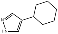 4-cyclohexyl-1H-Pyrazole Struktur