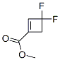 1-Cyclobutene-1-carboxylicacid,3,3-difluoro-,methylester(9CI) Struktur