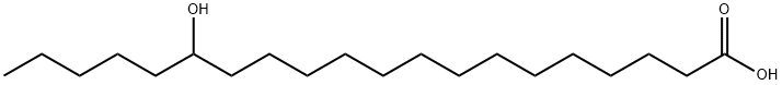 15-hydroxyeicosanoic acid Struktur