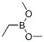 Ethyldimethoxyboron 结构式