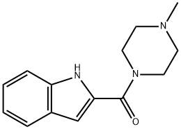 (1H-indol-2-yl)(4-methylpiperazin-1-yl)methanone Structure
