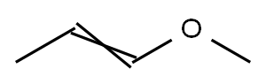 1-Methoxy-1-propene Structure