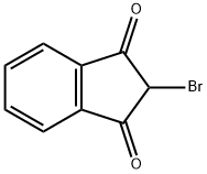 2-ブロモインダン-1,3-ジオン 化学構造式