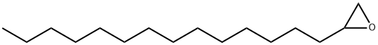 1,2-エポキシヘキサデカン 化学構造式