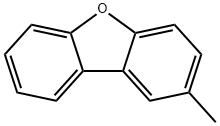 2-メチルジベンゾフラン 化学構造式