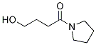 4-hydroxy-1-(1-pyrrolidinyl)-1-Butanone Structure