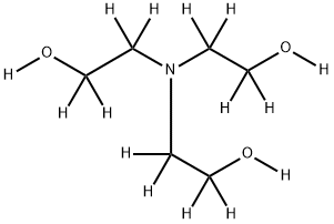TriethanolaMine-d15 Structure