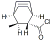 Bicyclo[2.2.2]oct-5-ene-2-carbonyl chloride, 3-methyl-, (1alpha,2beta,3alpha,4alpha)- (9CI) Structure