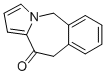 5,10-DIHYDRO-BENZO[E]PYRROLO[1,2-A]AZEPIN-11-ONE Struktur