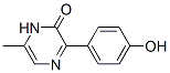 2(1H)-Pyrazinone, 3-(4-hydroxyphenyl)-6-methyl- 结构式