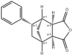 (1R*,2S*,6R*,7S*,8R*)-8-Phenyl-4-oxa-tricyclo[5.2.1.0*2,6*]decane-3,5-dione Structure