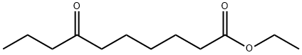 7-オキソデカン酸エチル 化学構造式