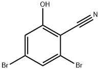 2,4-二溴-6-羟基苯甲腈 结构式