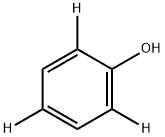 苯酚-2,4,6-D3, 7329-50-2, 结构式