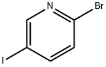 2-溴-5-碘吡啶 结构式