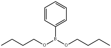 DI-N-BUTOXYBORYLBENZENE Struktur