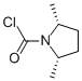 1-Pyrrolidinecarbonyl chloride, 2,5-dimethyl-, cis- (9CI) Structure