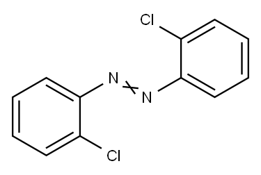 2,2'-dichloroazobenzene 结构式