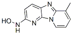2-hydroxyamino-6-methyldipyrido(1,2-a-3',2'-d)imidazole Structure