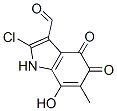 2-chloro-7-hydroxy-6-methyl-4,5-dioxo-1H-indole-3-carbaldehyde Structure
