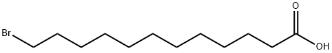 12-溴十二烷酸 结构式