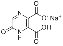 6-OXO-1,6-DIHYDRO-PYRAZINE-2,3-DICARBOXYLIC ACID MONOSODIUM SALT Structure