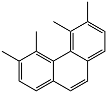 3,4,5,6-テトラメチルフェナントレン 化学構造式