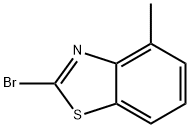 2-ブロモ-4-メチルベンゾチアゾール 化学構造式