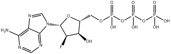 2'-fluoro-2'-deoxyadenosine triphosphate Struktur