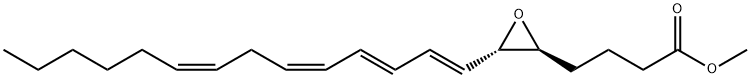 ロイコトリエンA4-メチルエステル溶液 (100ΜG/ML ヘキサン/1%トリエチルアミン) 化学構造式
