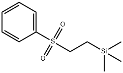 2-三甲基甲硅乙基苯基砜, 73476-18-3, 结构式