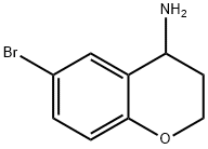 6-溴-3,4-二氢-2H-1-苯并吡喃-4-胺, 735248-42-7, 结构式