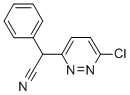 2-(6-CHLORO-3-PYRIDAZINYL)-2-PHENYLACETONITRILE Structure
