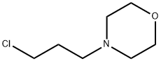 N-(3-氯丙基)吗啉, 7357-67-7, 结构式