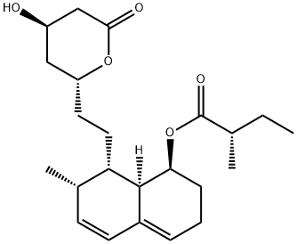 (2S)-2-メチル酪酸[(1S)-1,2,3,7,8,8aα-ヘキサヒドロ-7α-メチル-8α-[2-[(2R,4R)-テトラヒドロ-4-ヒドロキシ-6-オキソ-2H-ピラン-2-イル]エチル]ナフタレン-1β-イル]