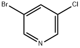 3-Bromo-5-chloropyridine Struktur
