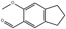 6-Methoxy-5-indanecarbaldehyde Struktur