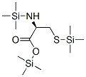 N,S-ビス(トリメチルシリル)-L-システイントリメチルシリル 化学構造式