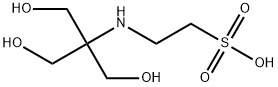 2-[[三(羟甲基)甲基]氨基]乙磺酸, 7365-44-8, 结构式