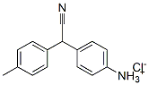 [4-[cyano(p-tolyl)methyl]phenyl]ammonium chloride 结构式