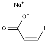 (Z)-3-ヨードアクリル酸ナトリウム 化学構造式