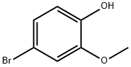 4-溴-2-甲氧基苯酚, 7368-78-7, 结构式
