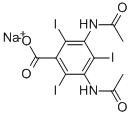 泛影酸钠, 737-31-5, 结构式