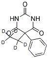苯巴比妥氘代标准品 结构式