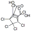 1,4,5,6,7,7-Hexachlorobicyclo(2.2.1)-5-heptene-2,3-dicarboxylic acid 结构式