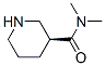 (S)-N,N-二甲基哌啶-3-甲酰胺 结构式